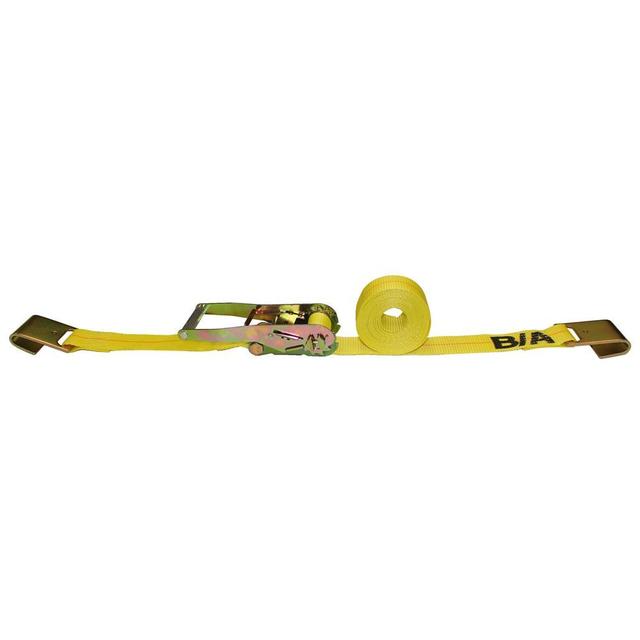 Single B/A Products 2" x 27' Ratchet Tie-Down Strap with Flat Hooks