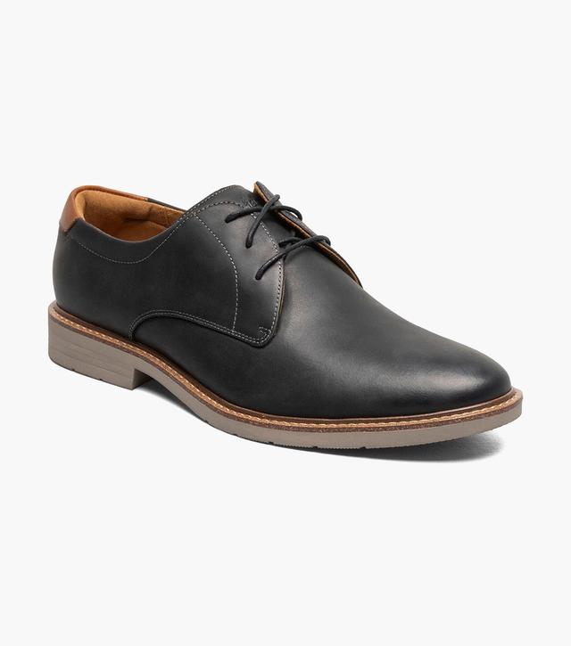 Florsheim Shoes Highpoint Plain Toe Oxford Black Multi Size 8.5