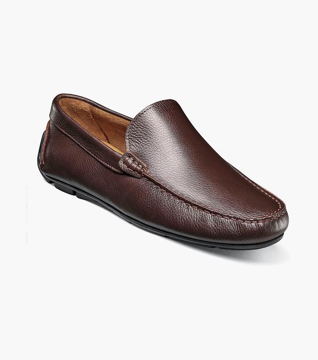 Florsheim Shoes Lago Moc Toe Venetian Driver Chocolate Size 10