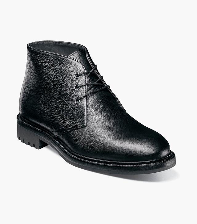 Florsheim Shoes Laredo Plain Toe Chukka Boot Black Size 42