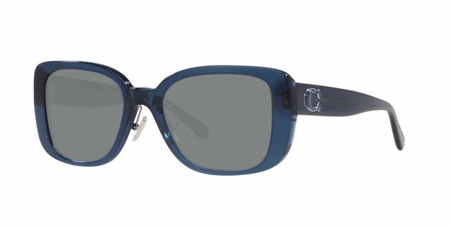 Coach HC8352 Women's Prescription Sunglasses in Blue
