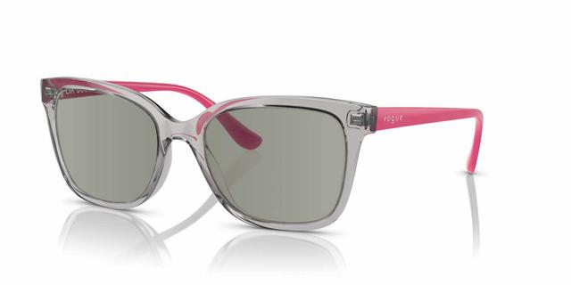Vogue VO5426S Women's Prescription Sunglasses, In Transparent Grey