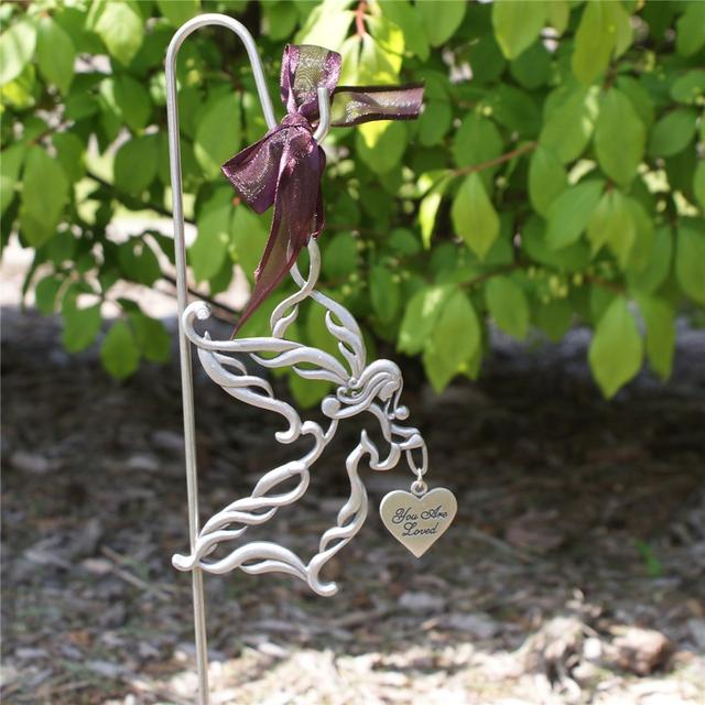 Personalized Memorial Angel Garden Stake Sympathy Gift