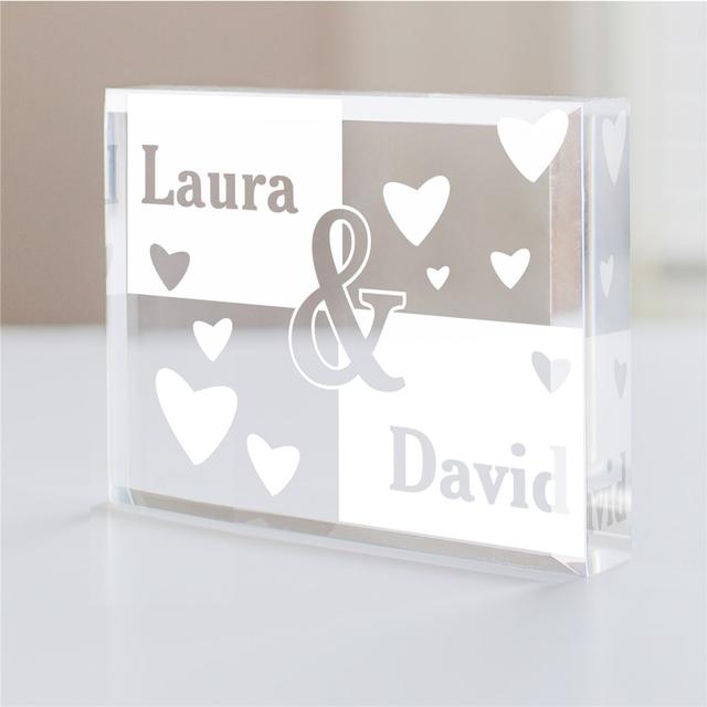 Engraved Couples Keepsake