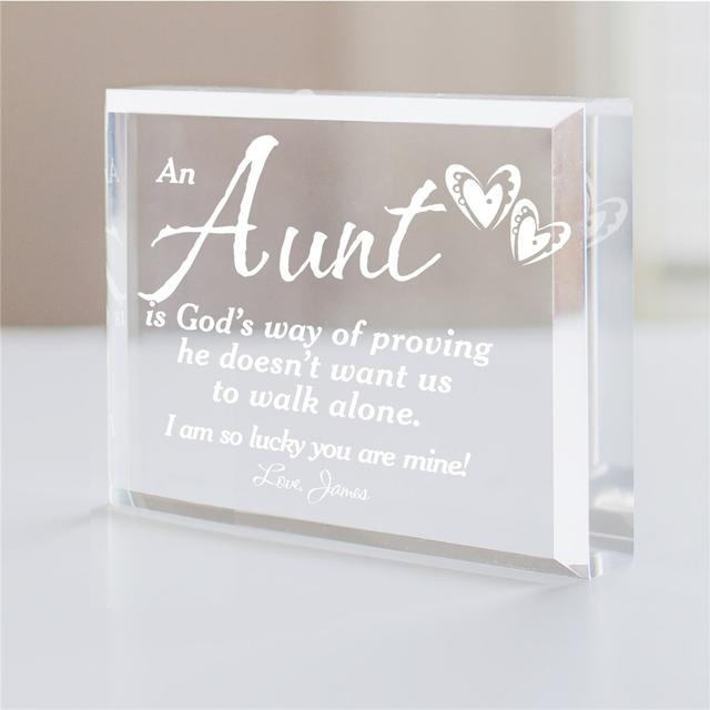 Engraved Religious Keepsake for Her