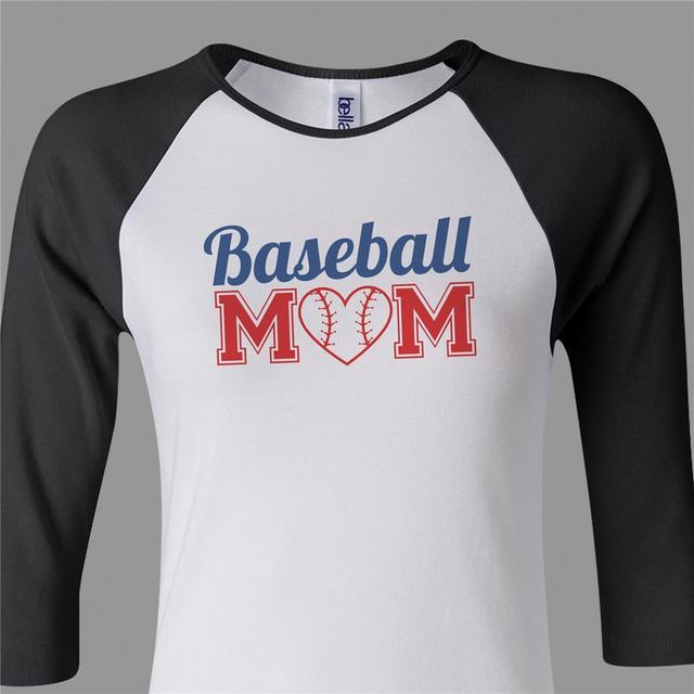 Baseball Mom Women's Raglan Shirt
