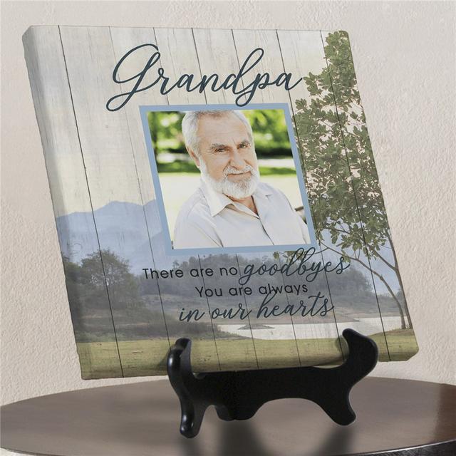 Personalized Memorial Tree 8" x 8" Tabletop Canvas