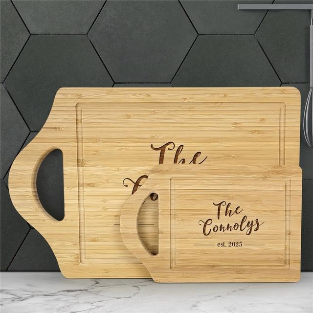Engraved Established Cutting Board