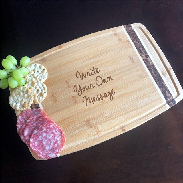 Engraved Write Your Own Marbled Cutting Board