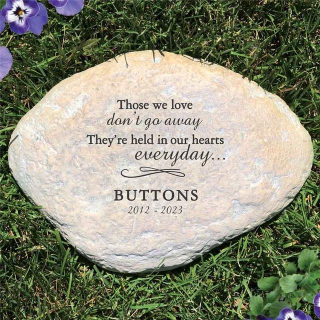 Engraved Those We Love Large Garden Stone