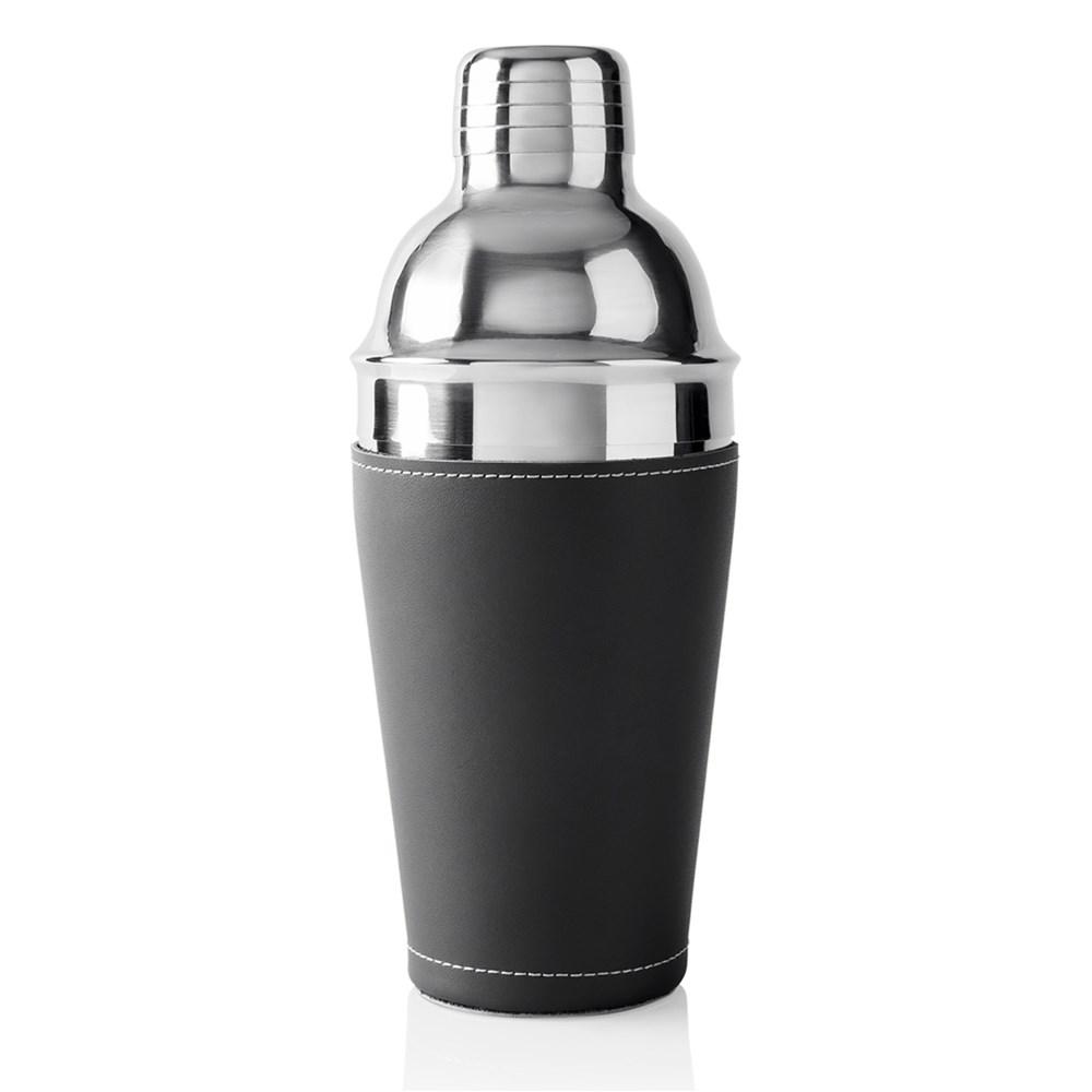 Black Leather Cocktail Shaker