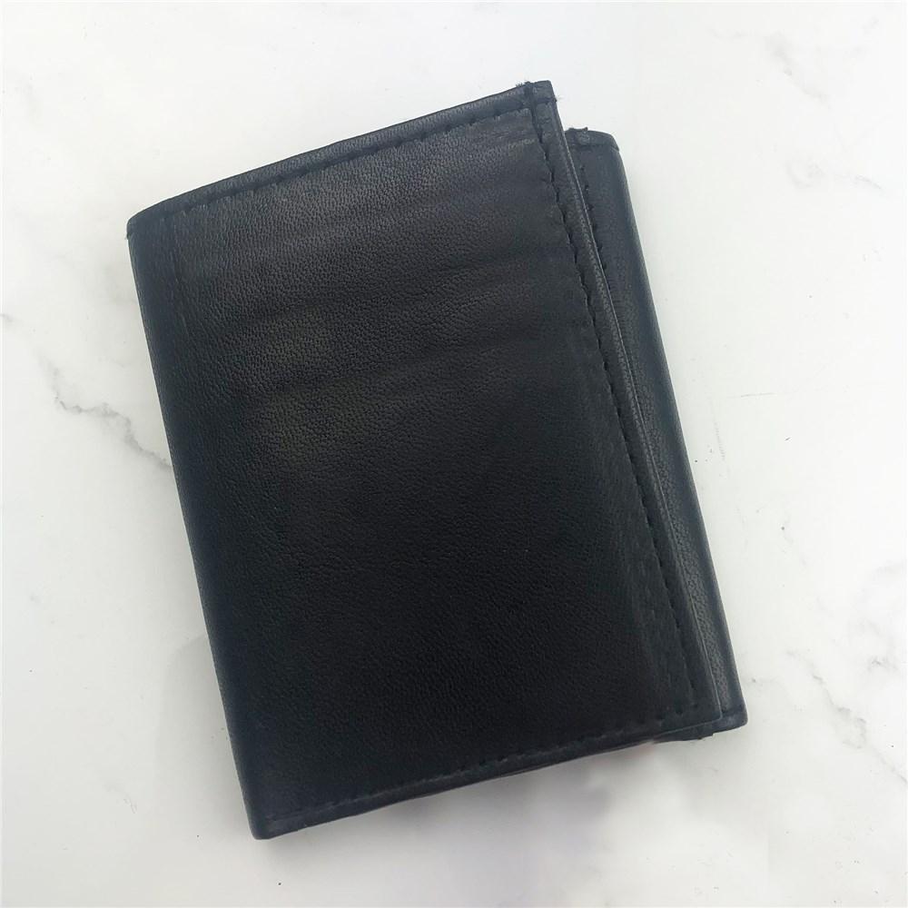 Black Trifold Wallet