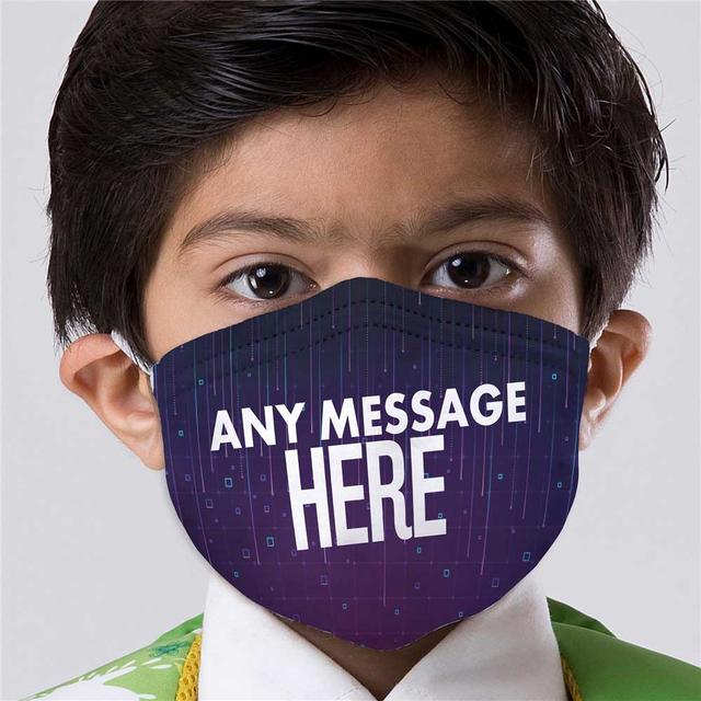 Personalized I'd Rather Be Gaming Youth Face Mask