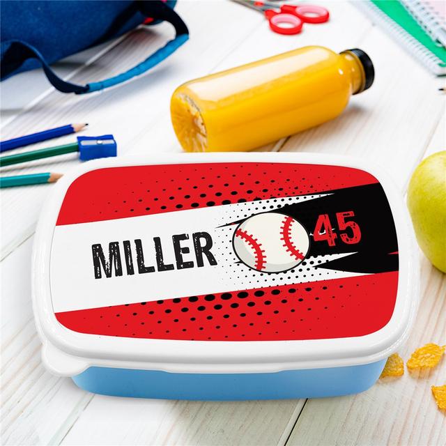 Personalized Sports Ball Lunch Box