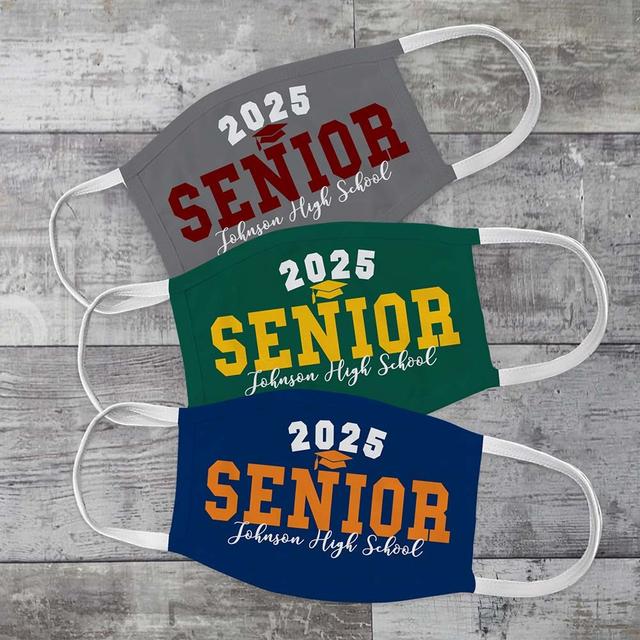 Personalized Senior Face Mask
