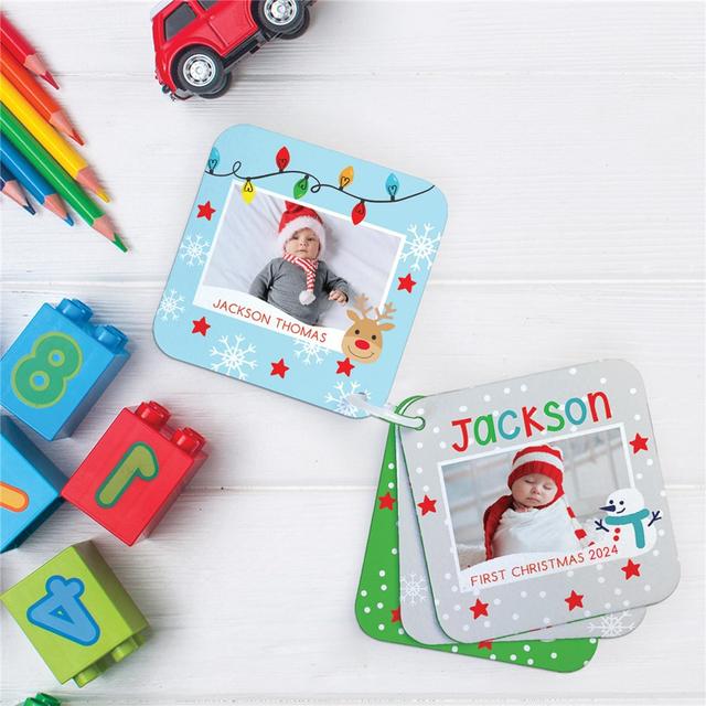 Personalized Christmas Photo Felt Picture Book