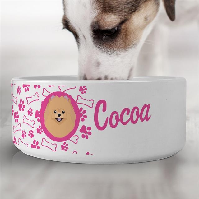 Personalized Dog Breed Pet Bowl