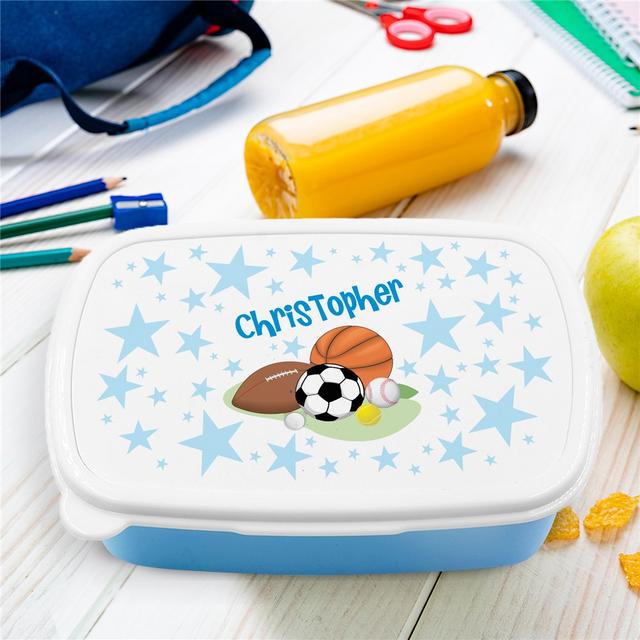Personalized Sports Fan Lunch Box