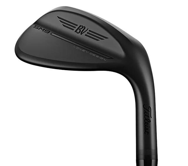 Used Titleist Vokey SM9 Jet Black S-Grind Wedge Right-handed Regular 56° Steel