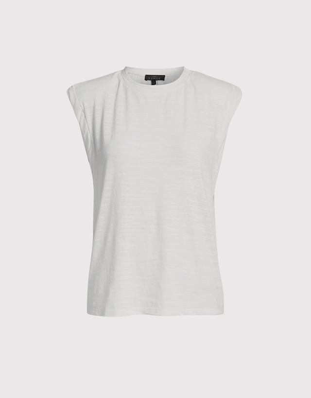 The Range Strata Slub Jersey Shoulder Pad Muscle Tee - L