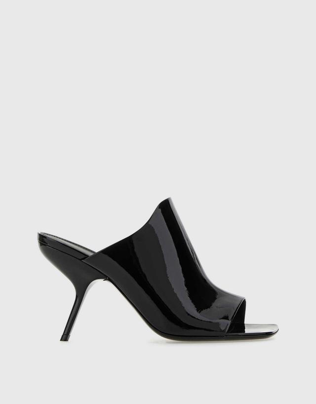 Salvatore Ferragamo Nappa Leather High-Heeled Slide Mules - 10.5