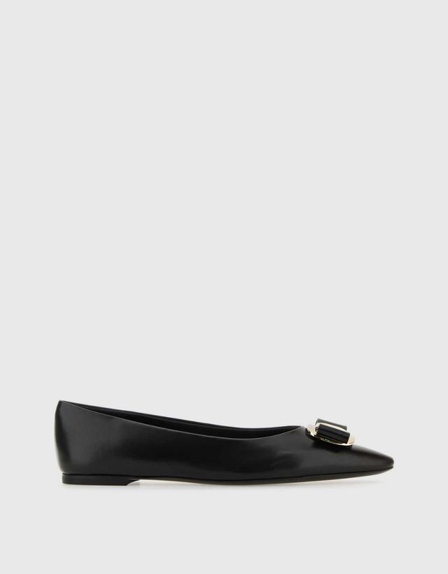 Salvatore Ferragamo New Vara Nappa Ballet Flats - 4.5
