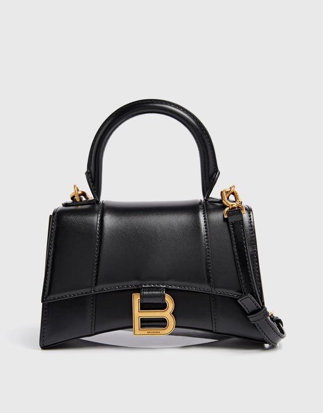 Balenciaga XS Hourglass Calfskin Crossbody Handbag