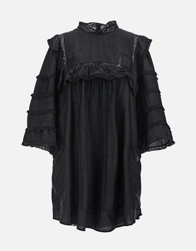 Isabel Marant Zakae Crew Neck Mini Dress - FR 32