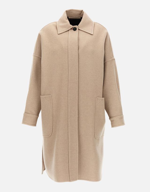 Max Mara Baruffa Double Cashmere Long Coat - IT 40