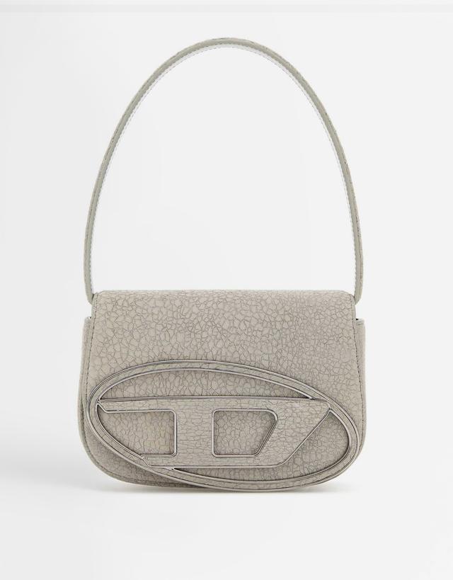 Diesel 1DR CraquelÃÂ¨-Effect Leather Shoulder Bag