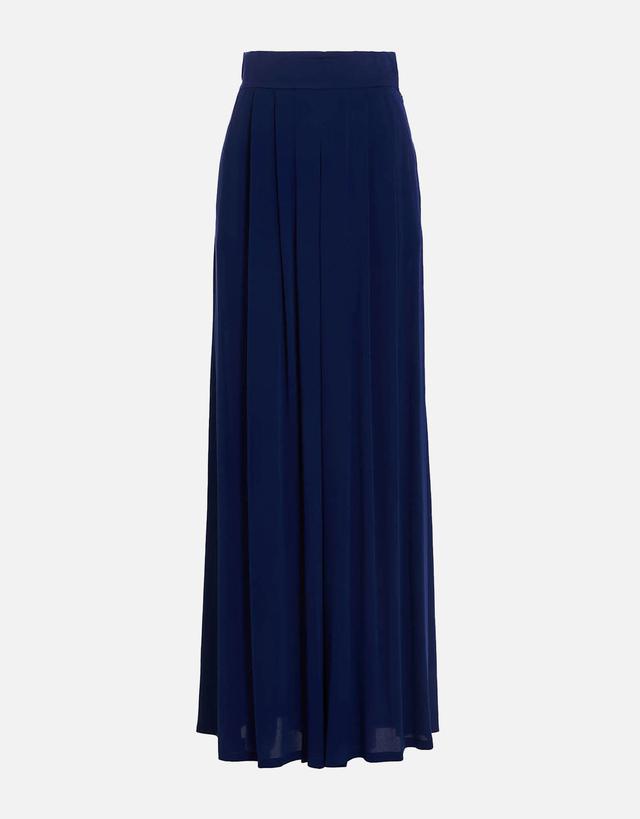 Max Mara Cimone Silk Wide Leg Pants - IT 44
