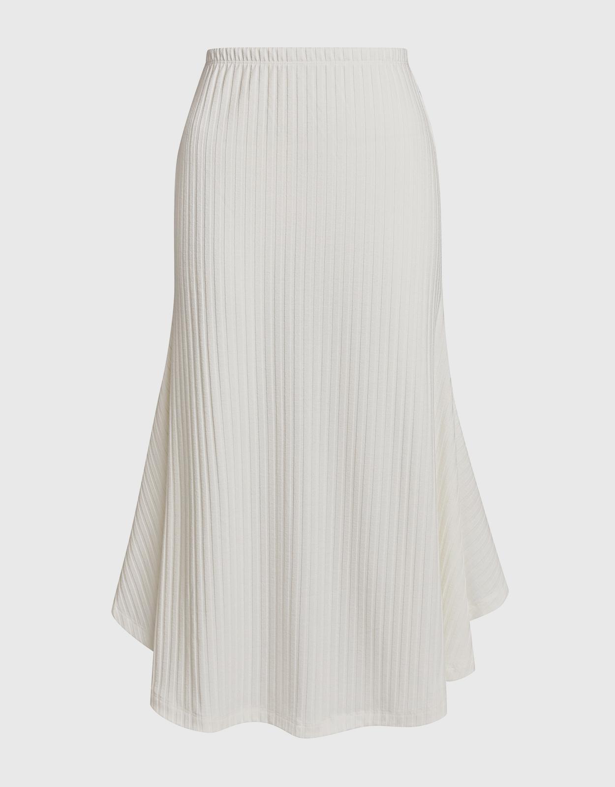 Maggie Marilyn Can You Spot Me Knitted Midi Skirt - L