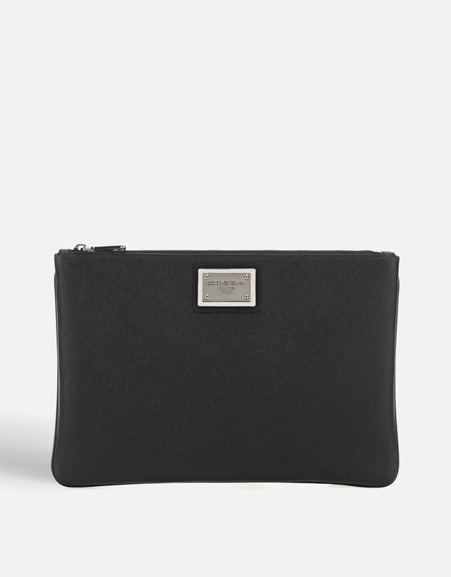 Dolce & Gabbana Men's Leather Clutch Bag