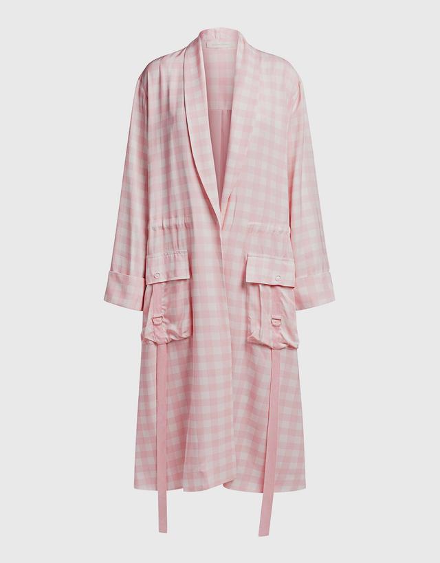 Jonathan Simkhai Cinched Twill Robe - XS