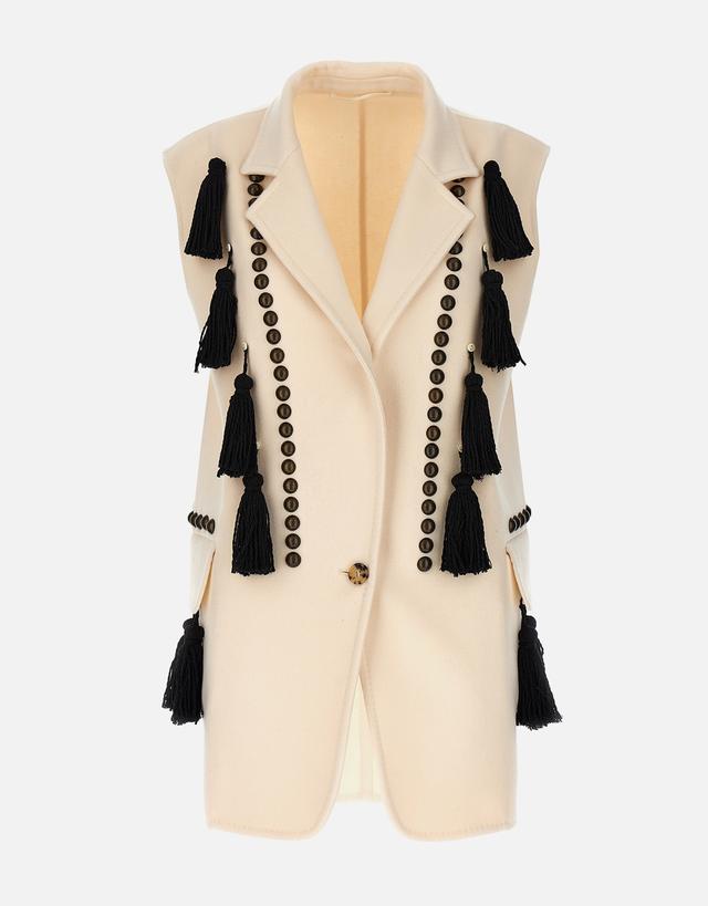 Max Mara Arco Wool And Cashmere Vest - IT 38