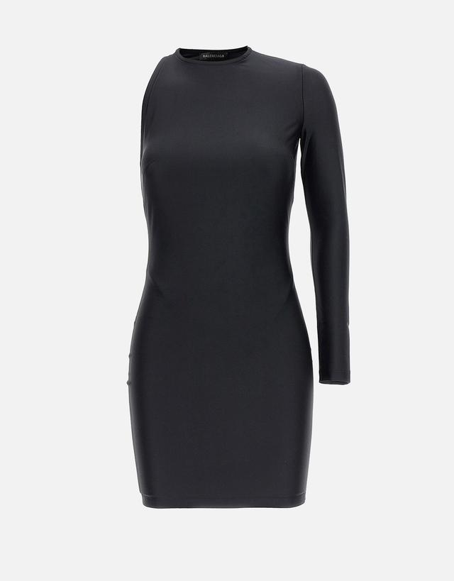 Balenciaga Cut-Out One Shoulder Dress - 40