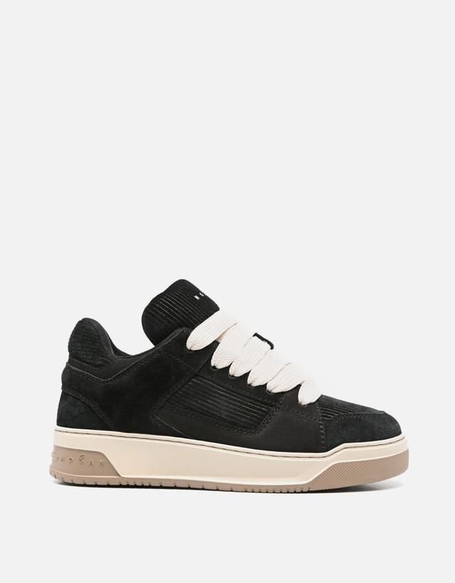 Hogan Chamallow Suede Calfskin Leather Sneakers - 37.5