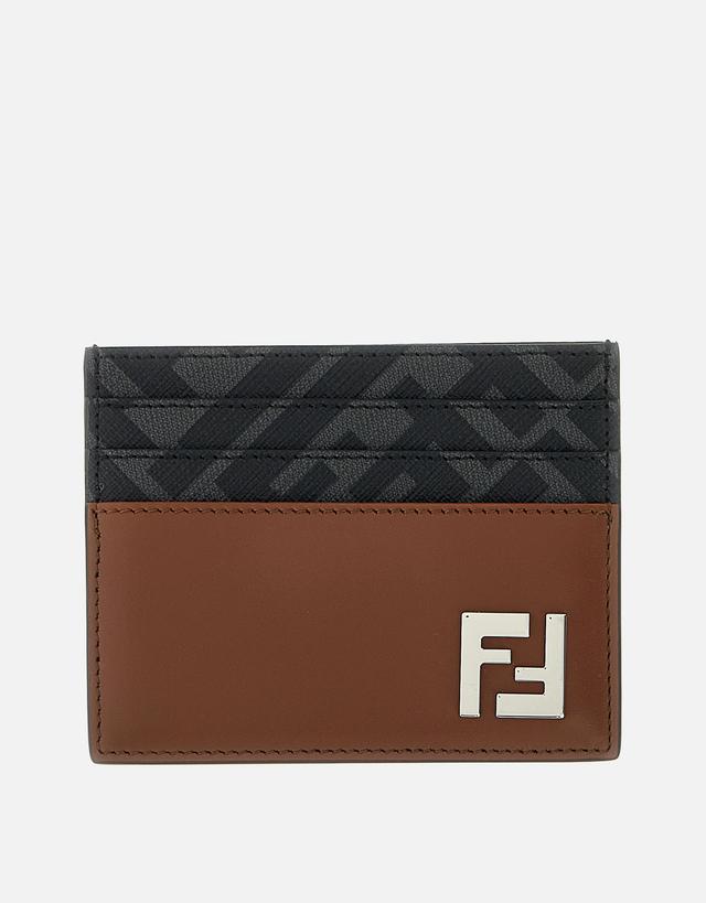 Fendi Men's Calfskin FF Cardholder