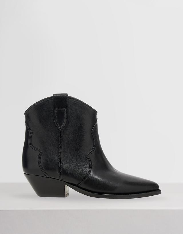 Isabel Marant Dewina Calf Leather Ankle Boots - 36