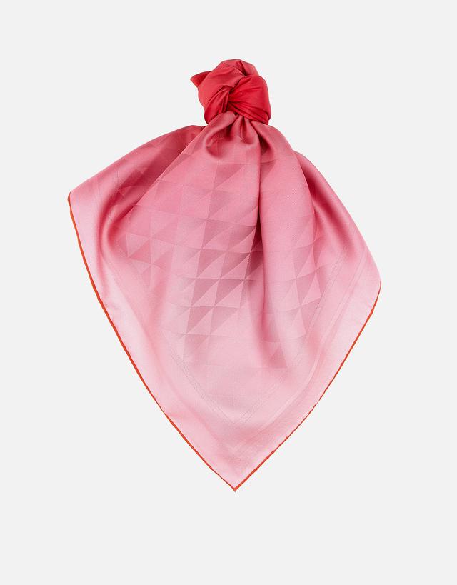Prada Symbole Silk Printed Twill Scarf