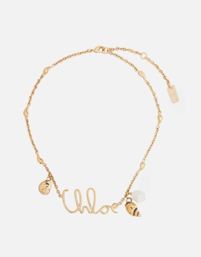 ChloÃÂ© Brass Shells Necklace