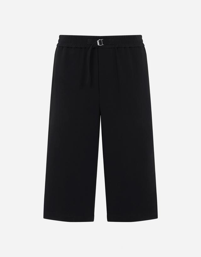 AMI Paris Men's Logo Cotton Straight Elasticated Pants - M