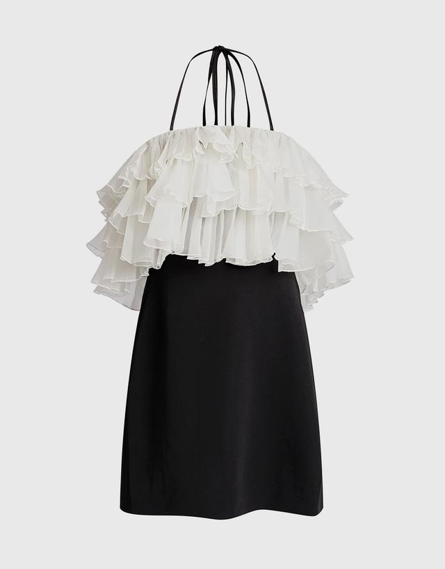 Alexis Dolci Ruffle Tiered Mini Dress - M