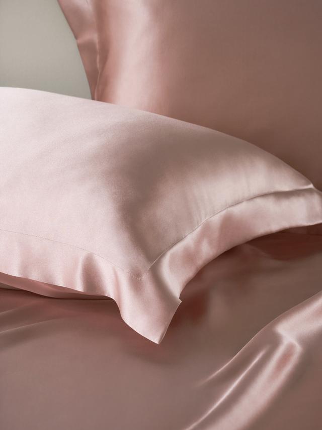 Lilysilk Pure Silk Pillowcase 25MM 2-Pack More Inclusive Than Zipper Type. UK Rosy Pink King (50 X 90Cm)
