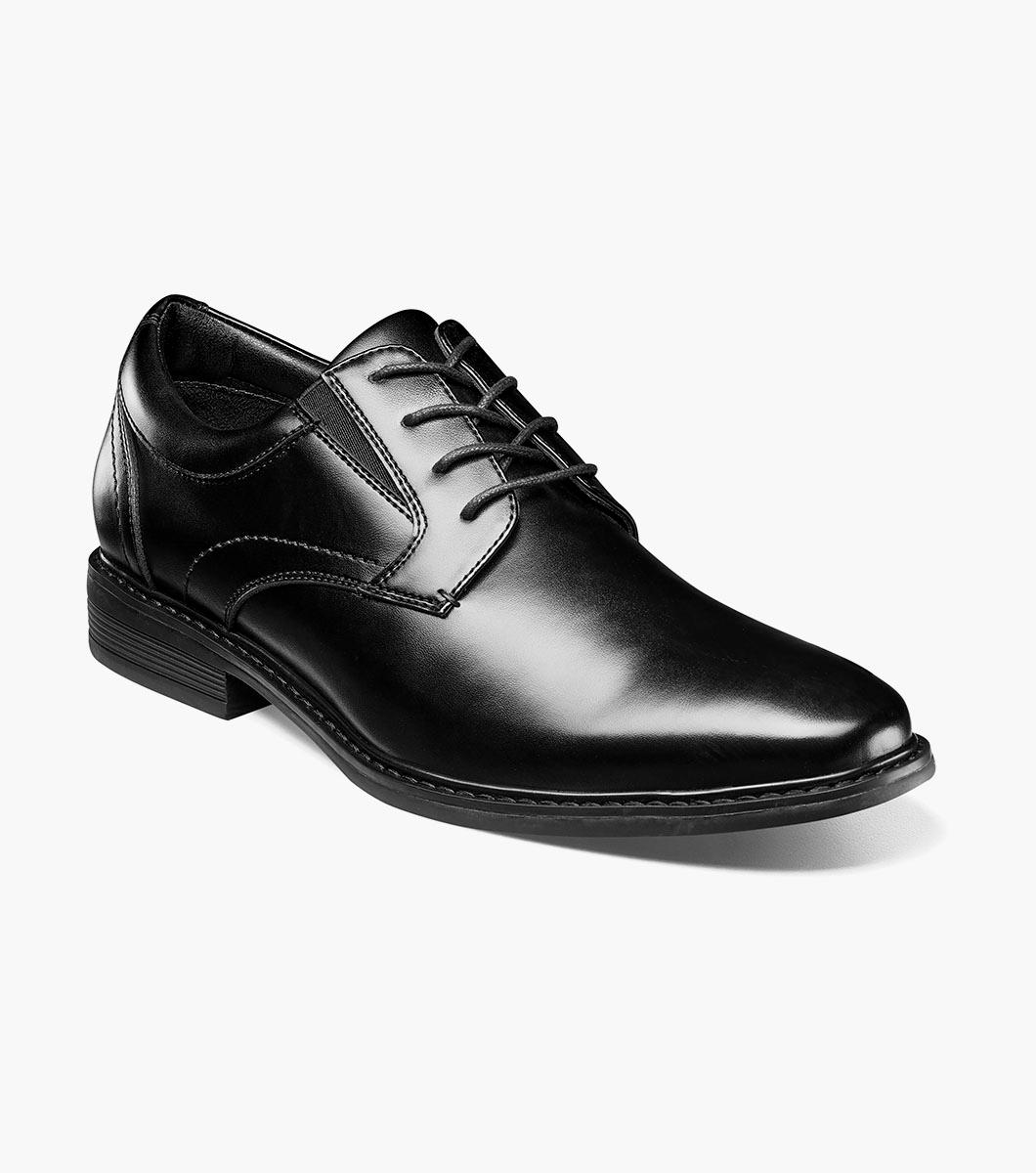 Nunn Bush Shoes Jarvis Plain Toe Oxford Black Size 14