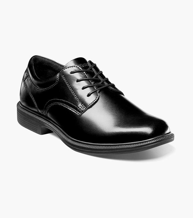 Nunn Bush Shoes Baker Street Plain Toe Oxford Black Size 8