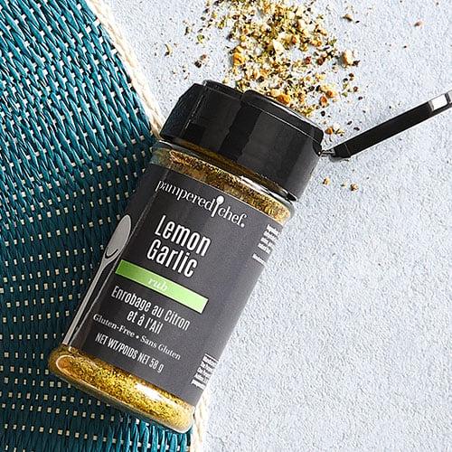Pampered Chef Lemon Garlic Rub