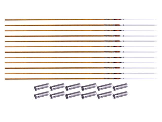 Easton Carbon Legacy 500 Spine Arrows, 12 Pack