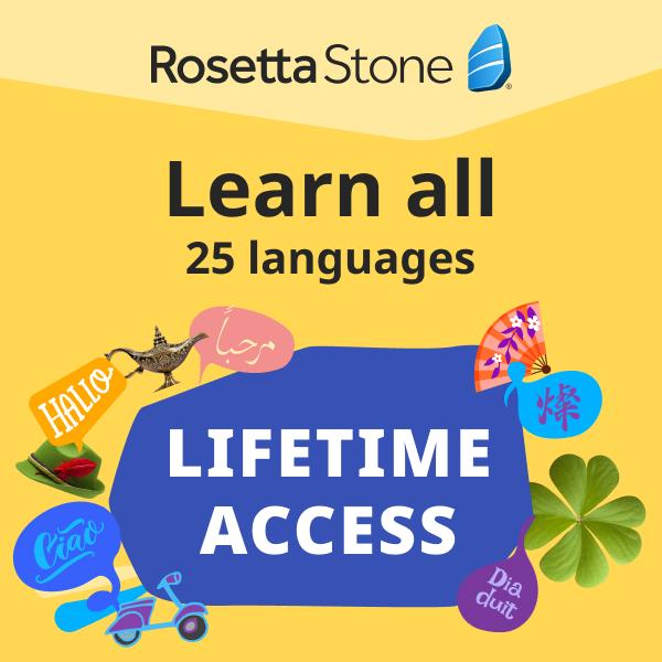 Rosetta Stone Lifetime Unlimited Plan