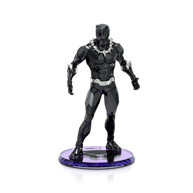 Swarovski Crystal  Marvel Black Panther Figurine